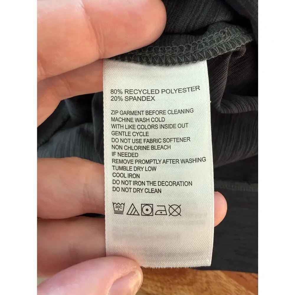 Tommy Bahama Islandzone Quarter Zip Gray Size Large